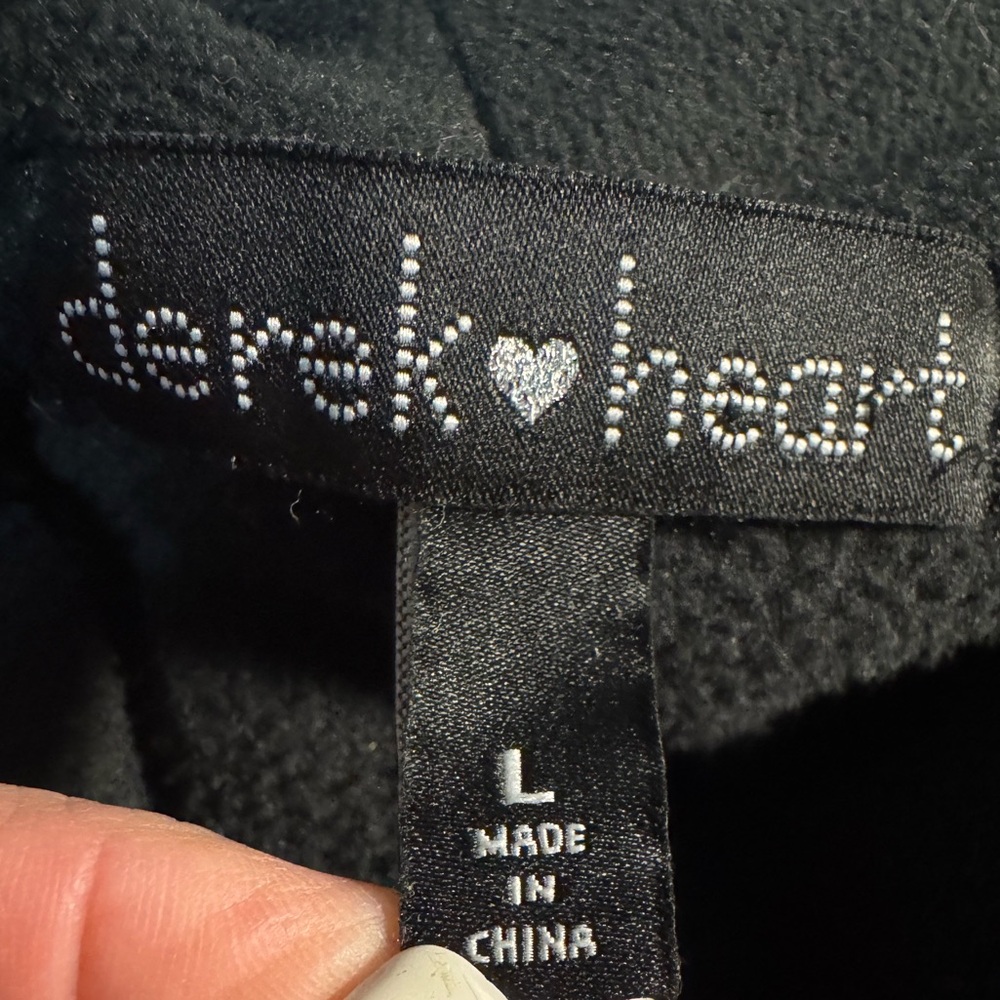 🔥5/$30🔥DEREK HEART WOMEN'S FUNNEL NECK FLEECE PULLOVER - Picture 3 of 7